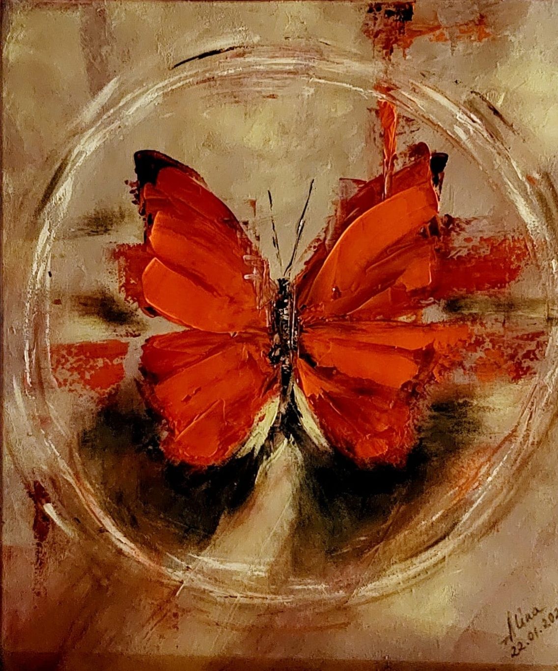 ArteDiAlina.com painting: Life Circle